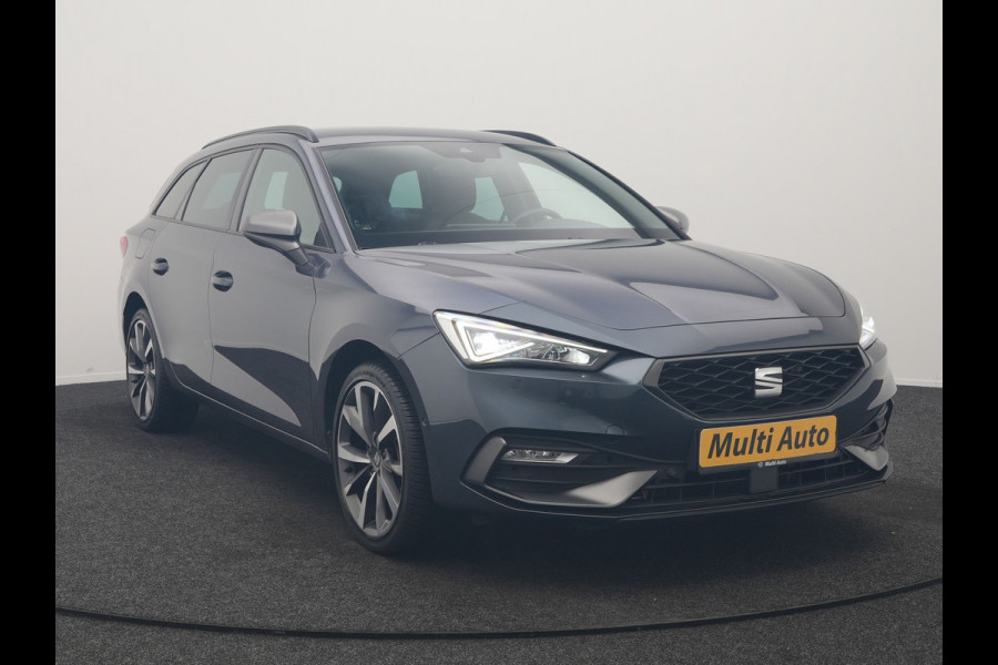 Seat Leon 1.4 TSI eHybrid FR PHEV 204pk Dealer O.H. | Adaptive Cruise | Camera | Alcantara Sportstoelen Memory & Verwarmd | Matrix LED | Adaptive Onderstel | Stuur Verwarmd | Sfeerverlichting | Apple Carplay | Navigatie | DAB | Plug In Hybrid |
