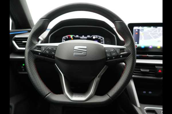 Seat Leon 1.4 TSI eHybrid FR PHEV 204pk Dealer O.H. | Adaptive Cruise | Camera | Alcantara Sportstoelen Memory & Verwarmd | Matrix LED | Adaptive Onderstel | Stuur Verwarmd | Sfeerverlichting | Apple Carplay | Navigatie | DAB | Plug In Hybrid |