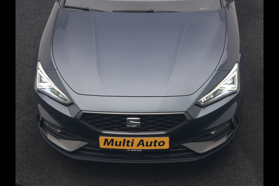 Seat Leon 1.4 TSI eHybrid FR PHEV 204pk Dealer O.H. | Adaptive Cruise | Camera | Alcantara Sportstoelen Memory & Verwarmd | Matrix LED | Adaptive Onderstel | Stuur Verwarmd | Sfeerverlichting | Apple Carplay | Navigatie | DAB | Plug In Hybrid |