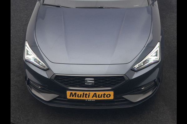 Seat Leon 1.4 TSI eHybrid FR PHEV 204pk Dealer O.H. | Adaptive Cruise | Camera | Alcantara Sportstoelen Memory & Verwarmd | Matrix LED | Adaptive Onderstel | Stuur Verwarmd | Sfeerverlichting | Apple Carplay | Navigatie | DAB | Plug In Hybrid |