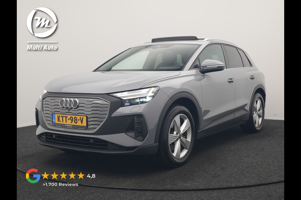 Audi Q4 e-tron 35 Advanced edition 55 kWh 170pk Dealer O.H. | SOH 91.9% | Panodak | Adaptive Cruise | Camera | Sonos Audio | Matrix LED | Sportstoelen Verwarmd | Apple Carplay | Sfeerverlichting | DAB | Virtual | 19"L.M |