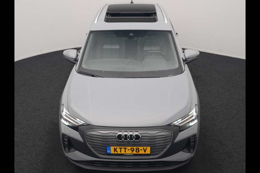 Audi Q4 e-tron 35 Advanced edition 55 kWh 170pk Dealer O.H. | SOH 91.9% | Panodak | Adaptive Cruise | Camera | Sonos Audio | Matrix LED | Sportstoelen Verwarmd | Apple Carplay | Sfeerverlichting | DAB | Virtual | 19"L.M |
