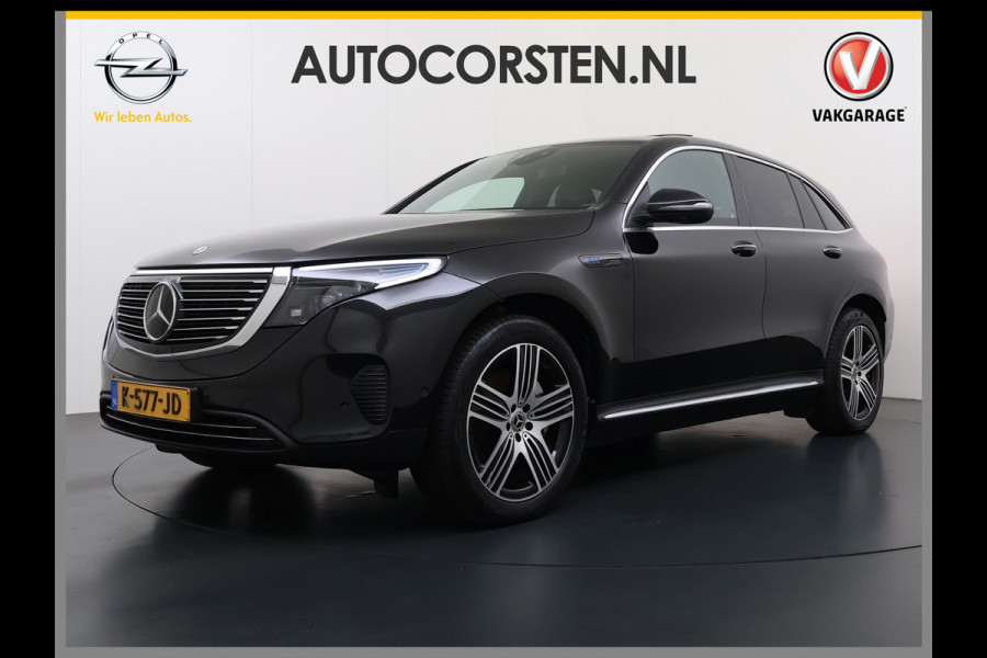 Mercedes-Benz EQC 400 4MATIC 80kWh SOH 92% Burmester®-Audio Adap.Cruise Leder Panoramadak 360°Camera Head-Up Display Elek.Stoelen+Memory Business  Rijassistentiepakket Premium Plus Package Elek.Achterklep Lmv Privacy Glas Led DAB Dealeronderhouden 1e Eigenaar