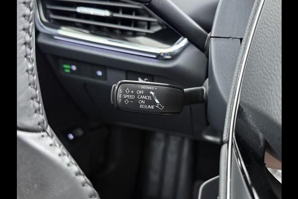 Škoda ENYAQ iV 80 204PK Leder Trekhaak Adap.Cruise Stoel+Stuurverwarming Camera 3-Zone Ecc Elek.Achterklep Keyless Apple Carplay Android Auto N Comfort plus-pakket  Assistentie Pakket Climate-pakket P-Assist Lmv Led Isofix Privacy Glas 1.000KG Trekgewicht 1e Eigenaar Origineel Nederlandse Auto