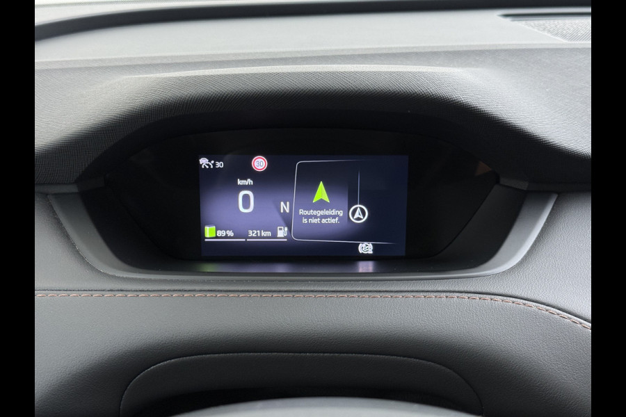 Škoda ENYAQ iV 80 204PK Leder Trekhaak Adap.Cruise Stoel+Stuurverwarming Camera 3-Zone Ecc Elek.Achterklep Keyless Apple Carplay Android Auto N Comfort plus-pakket  Assistentie Pakket Climate-pakket P-Assist Lmv Led Isofix Privacy Glas 1.000KG Trekgewicht 1e Eigenaar Origineel Nederlandse Auto