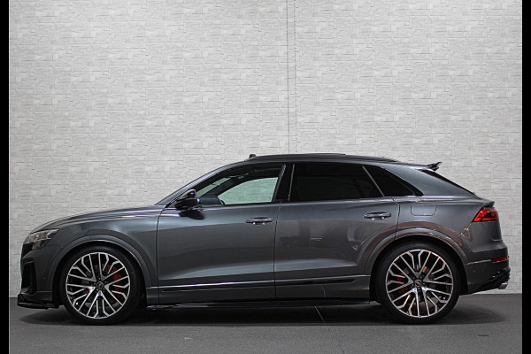 Audi Q8 60e Competition 490pk | 4WS | Massage | Carbon | Ventilatie | Valcona Leder+ Pakket | B&O Sound | 23'' | Alcantara hemel | Head-Up | Soft-Close | Panorama | 2x Memory | Trekhaak | Keyless-Entry | Luchtvering | Nieuw | Fabrieksgarantie.