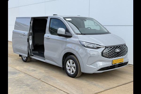 Ford E-Transit Custom 65 kWh 218PK Elektrisch 344km WLTP 2300kg Trekvermogen BEV Snelladen Stoelverwarming LED Cruise Control Camera Carplay Parkeersensoren v+a