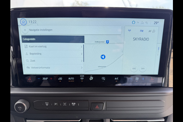 Ford E-Transit Custom 65 kWh 218PK Elektrisch 344km WLTP 2300kg Trekvermogen BEV Snelladen Stoelverwarming LED Cruise Control Camera Carplay Parkeersensoren v+a