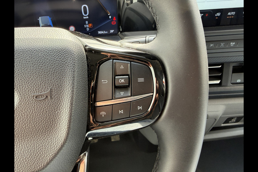 Ford E-Transit Custom 65 kWh 218PK Elektrisch 344km WLTP 2300kg Trekvermogen BEV Snelladen Stoelverwarming LED Cruise Control Camera Carplay Parkeersensoren v+a
