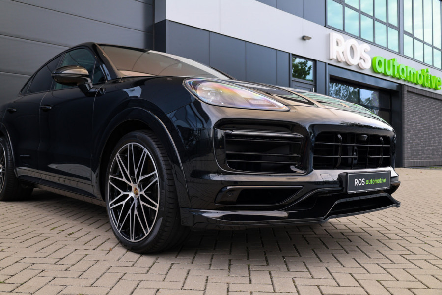 Porsche Cayenne Coupé 3.0 E-Hybrid Platinum Edition | NAP! | BTW | TECHART | FULL PPF! | PANO | STOELVENTILATIE | ACHTERASBESTURING |