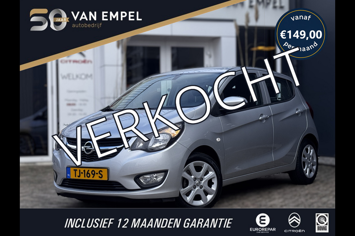Opel KARL 1.0 ecoFLEX Edition | Parkeersensoren | Cruise Control | Airco | NL-Auto