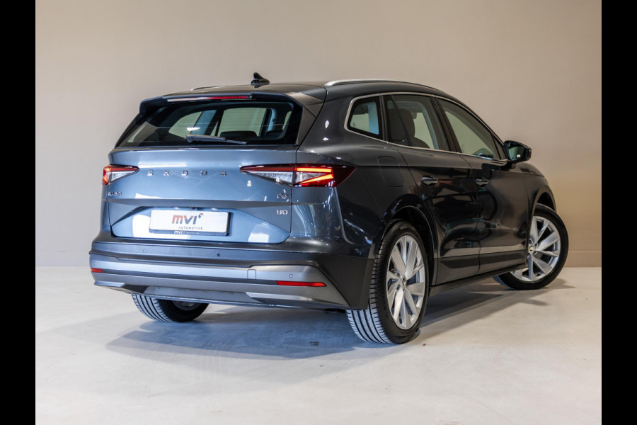 Škoda ENYAQ iV 80 SOH 92% / 204pk / Panorama dak / Achteruitrij camera /