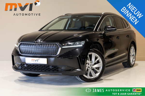 Škoda ENYAQ iV 80 SOH 94% / 204pk / Trekhaak / Dodehoek herkenning / Leder /