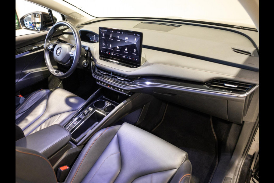 Škoda ENYAQ iV 80 SOH 94% / 204pk / Trekhaak / Dodehoek herkenning / Leder /