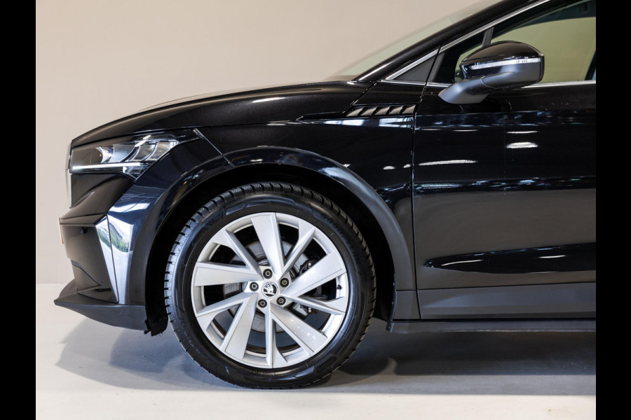 Škoda ENYAQ iV 80 SOH 94% / 204pk / Trekhaak / Dodehoek herkenning / Leder /