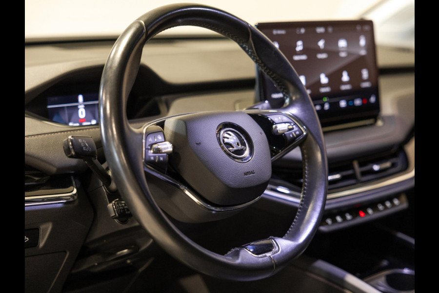 Škoda ENYAQ iV 80 SOH 94% / 204pk / Trekhaak / Dodehoek herkenning / Leder /