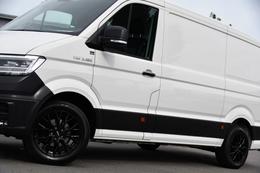 MAN TGE 3.180 35 2.0 L3H2 PB Edition Full Options! Adaptieve Cruise, Camera, Carplay, LED, 177pk, Automaat, Stoelverwarming, Multimedia, Geveerde stoel, Uniek!