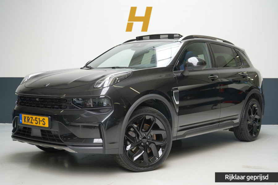 Lynk & Co 01 1.5 | Zwart optiek | 360 camera | Panoramadak | Navigatie | Memory | Apple CarPlay