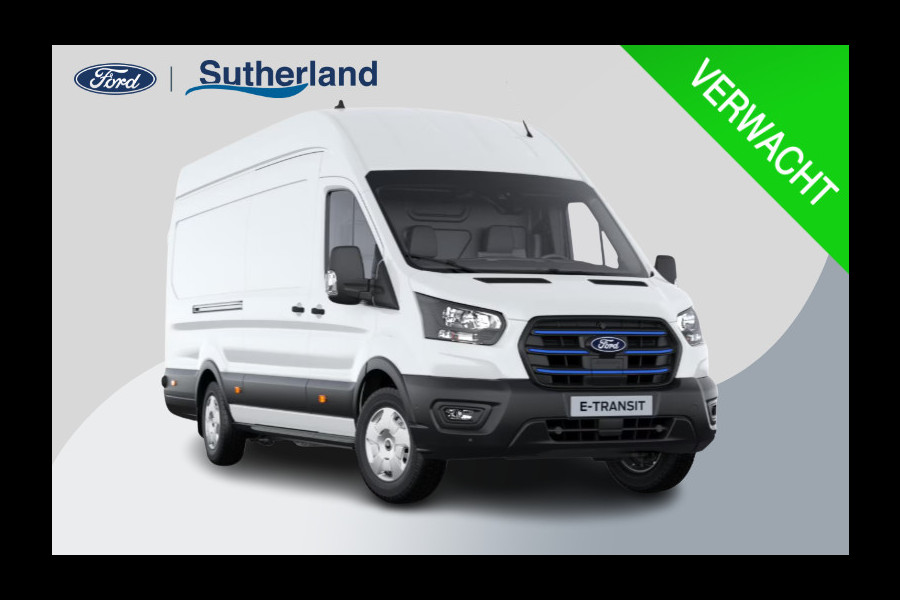 Ford E-Transit 350 L4H3 Trend 68 kWh | Adaptive Cruise Control | Rondomzicht camera | All-Weather Banden | Doorloopfunctie cabine