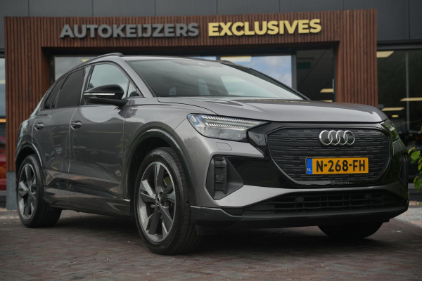 Audi Q4 e-tron 35 Launch edition Advanced 55 kWh Verkeersbord detectie Koplampreiniging Trekhaak uitklapbaar DAB Parkeersensoren voor en achter 20"L.M.