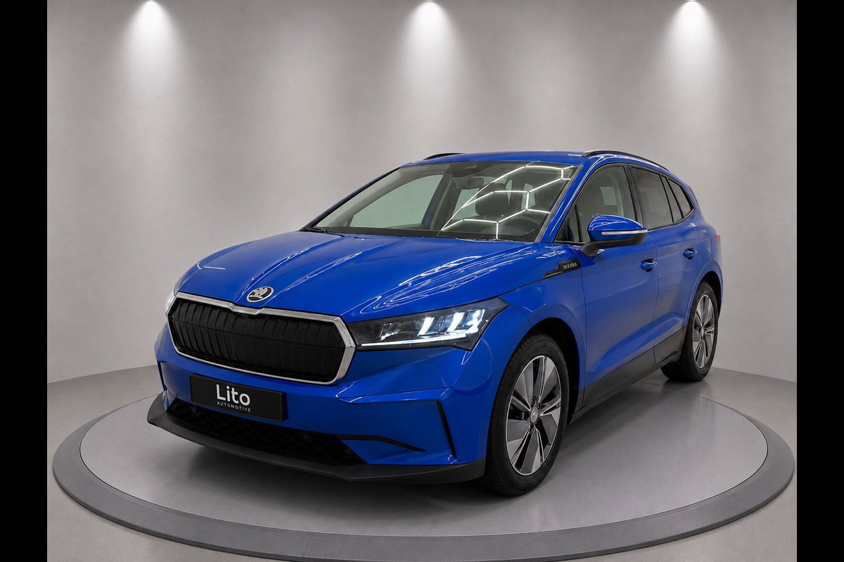 Škoda ENYAQ iV 60|1/2 LEDER|NAVI|AIRCO|NL-AUTO|NAP|ELECTRIC|