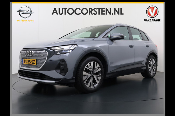 Audi Q4 e-tron 35 Launch Edition Sport Advanced SOH 92% Sportstoelen+Verwarmd Apple Carplay Android Auto Navi Ecc Pdc Cruise Control Elek.Achterklep Isofix Matrix-Led Lmv DAB Bluetooth Keyless 1e Eigenaar Origineel Nederlandse Auto