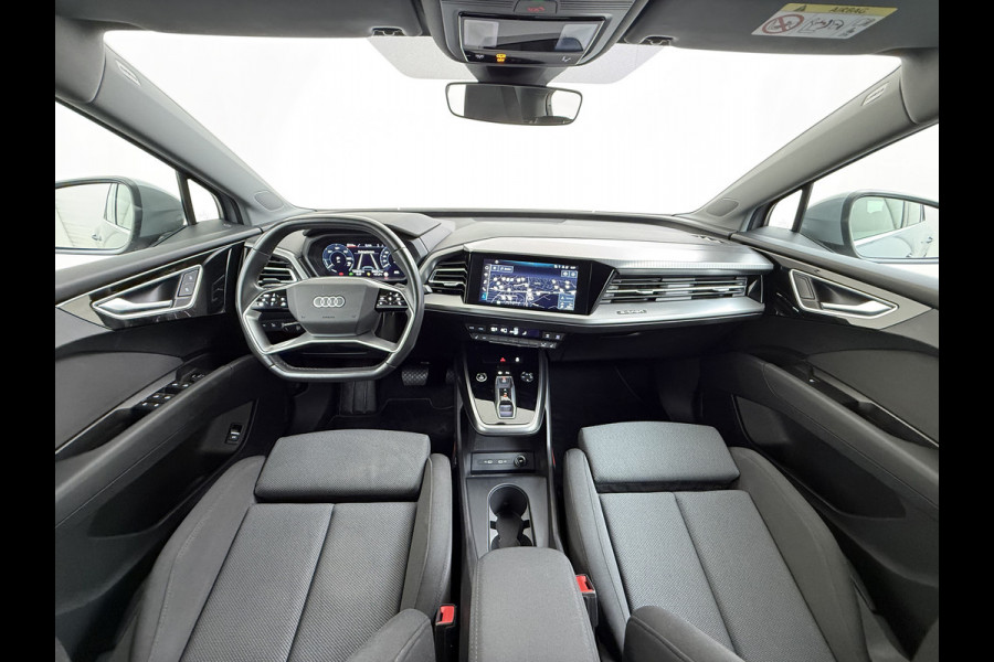 Audi Q4 e-tron 35 Launch Edition Sport Advanced SOH 92% Sportstoelen+Verwarmd Apple Carplay Android Auto Navi Ecc Pdc Cruise Control Elek.Achterklep Isofix Matrix-Led Lmv DAB Bluetooth Keyless 1e Eigenaar Origineel Nederlandse Auto