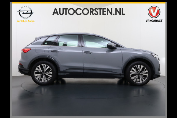 Audi Q4 e-tron 35 Launch Edition Sport Advanced SOH 92% Sportstoelen+Verwarmd Apple Carplay Android Auto Navi Ecc Pdc Cruise Control Elek.Achterklep Isofix Matrix-Led Lmv DAB Bluetooth Keyless 1e Eigenaar Origineel Nederlandse Auto