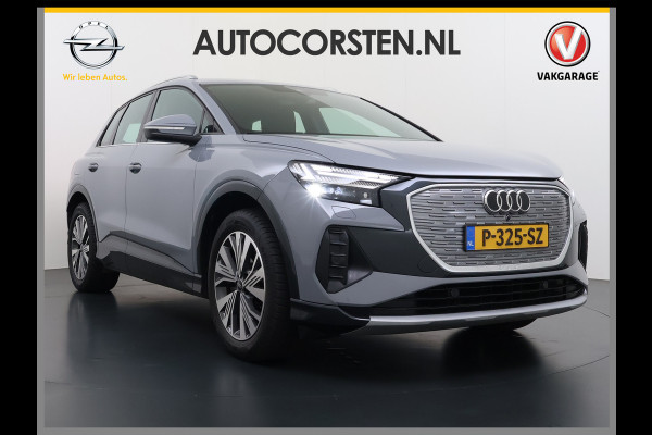 Audi Q4 e-tron 35 Launch Edition Sport Advanced SOH 92% Sportstoelen+Verwarmd Apple Carplay Android Auto Navi Ecc Pdc Cruise Control Elek.Achterklep Isofix Matrix-Led Lmv DAB Bluetooth Keyless 1e Eigenaar Origineel Nederlandse Auto