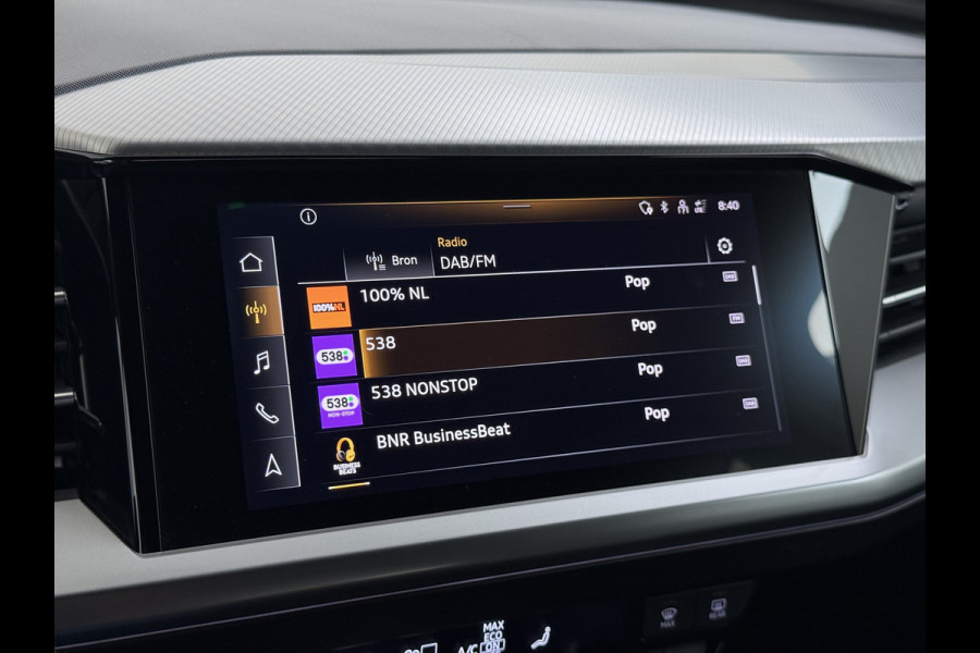 Audi Q4 e-tron 35 Launch Edition Sport Advanced SOH 92% Sportstoelen+Verwarmd Apple Carplay Android Auto Navi Ecc Pdc Cruise Control Elek.Achterklep Isofix Matrix-Led Lmv DAB Bluetooth Keyless 1e Eigenaar Origineel Nederlandse Auto