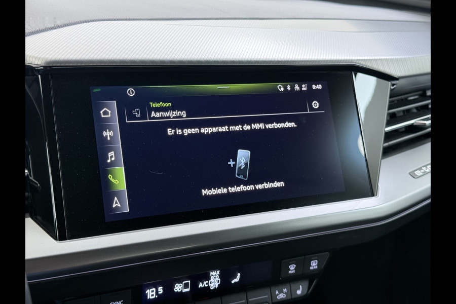 Audi Q4 e-tron 35 Launch Edition Sport Advanced SOH 92% Sportstoelen+Verwarmd Apple Carplay Android Auto Navi Ecc Pdc Cruise Control Elek.Achterklep Isofix Matrix-Led Lmv DAB Bluetooth Keyless 1e Eigenaar Origineel Nederlandse Auto