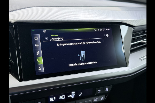 Audi Q4 e-tron 35 Launch Edition Sport Advanced SOH 92% Sportstoelen+Verwarmd Apple Carplay Android Auto Navi Ecc Pdc Cruise Control Elek.Achterklep Isofix Matrix-Led Lmv DAB Bluetooth Keyless 1e Eigenaar Origineel Nederlandse Auto