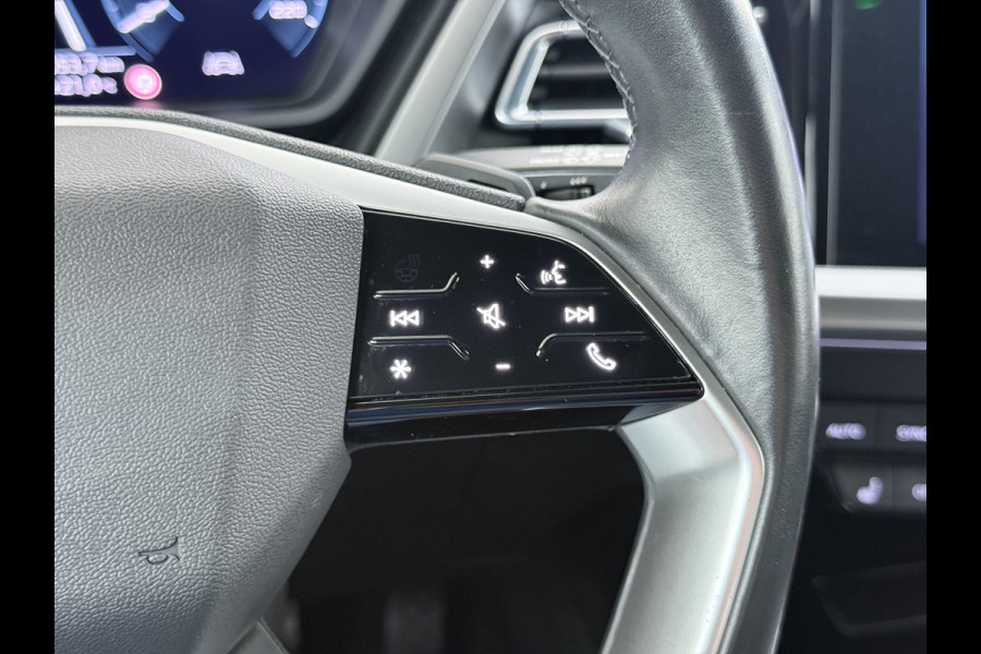 Audi Q4 e-tron 35 Launch Edition Sport Advanced SOH 92% Sportstoelen+Verwarmd Apple Carplay Android Auto Navi Ecc Pdc Cruise Control Elek.Achterklep Isofix Matrix-Led Lmv DAB Bluetooth Keyless 1e Eigenaar Origineel Nederlandse Auto