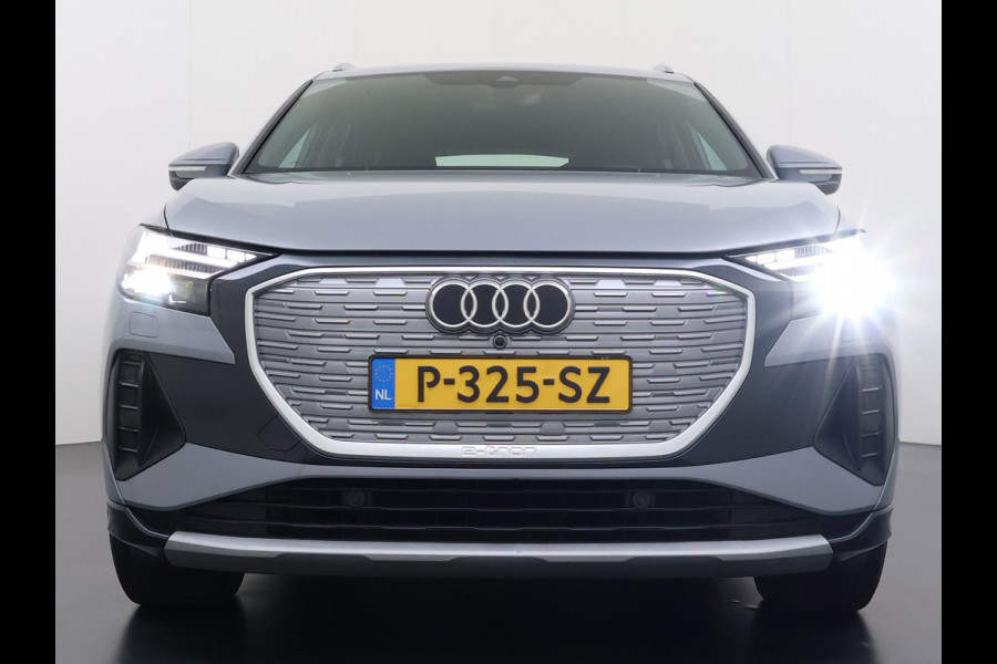 Audi Q4 e-tron 35 Launch Edition Sport Advanced SOH 92% Sportstoelen+Verwarmd Apple Carplay Android Auto Navi Ecc Pdc Cruise Control Elek.Achterklep Isofix Matrix-Led Lmv DAB Bluetooth Keyless 1e Eigenaar Origineel Nederlandse Auto