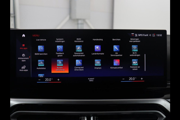 BMW i4 eDrive40 High Executive 84 kWh | SOH 98,7% | Leder | Adaptive cruise | Dodehoek detectie | Head-up | Stoelverwarming | Sfeerverlichting | Carplay | 3 zone klimaat | Camera | Park assist | Elektrische achterklep