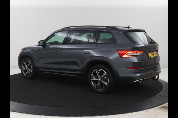 Škoda Kodiaq 1.5 TSI Sportline Business | Leder/alcantara | Memory | Cruise control | Stuur/stoel verwarming | Canton Sound | Carplay | Carplay | Camera | Park assist | Trekhaak | Elektrische achterklep