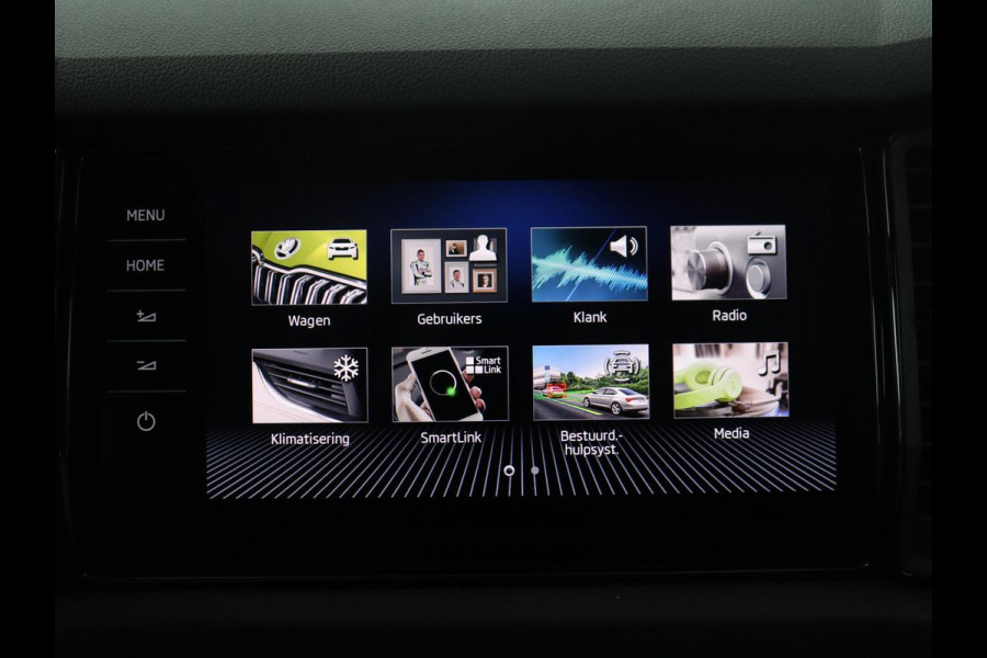 Škoda Kodiaq 1.5 TSI Sportline Business | Leder/alcantara | Memory | Cruise control | Stuur/stoel verwarming | Canton Sound | Carplay | Carplay | Camera | Park assist | Trekhaak | Elektrische achterklep