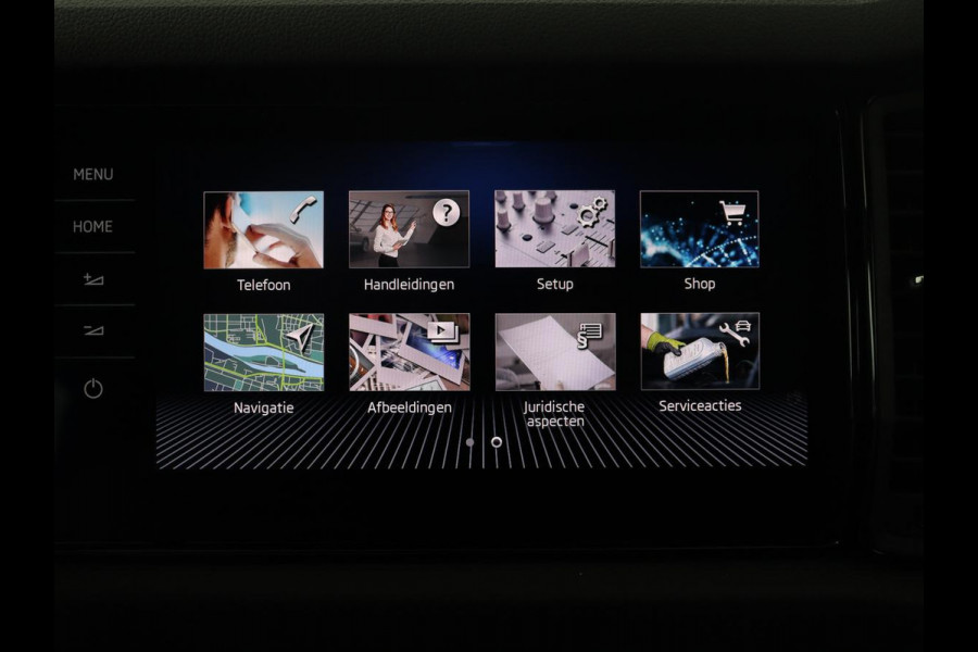 Škoda Kodiaq 1.5 TSI Sportline Business | Leder/alcantara | Memory | Cruise control | Stuur/stoel verwarming | Canton Sound | Carplay | Carplay | Camera | Park assist | Trekhaak | Elektrische achterklep