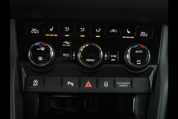 Škoda Kodiaq 1.5 TSI Sportline Business | Leder/alcantara | Memory | Cruise control | Stuur/stoel verwarming | Canton Sound | Carplay | Carplay | Camera | Park assist | Trekhaak | Elektrische achterklep