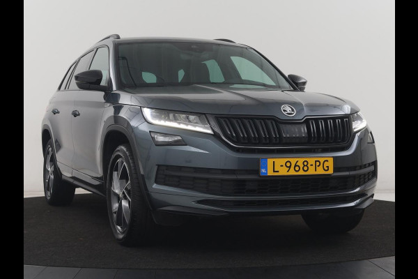 Škoda Kodiaq 1.5 TSI Sportline Business | Leder/alcantara | Memory | Cruise control | Stuur/stoel verwarming | Canton Sound | Carplay | Carplay | Camera | Park assist | Trekhaak | Elektrische achterklep