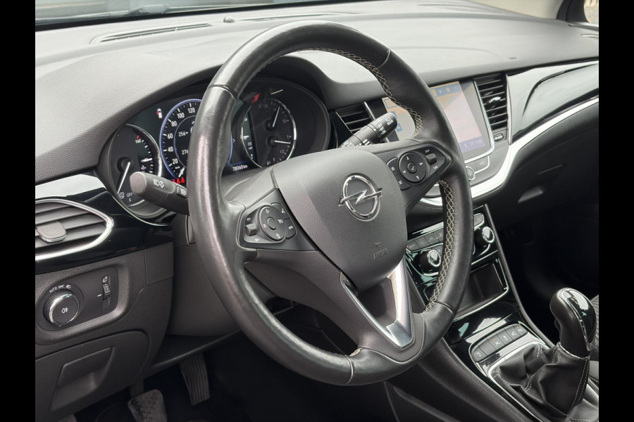 Opel Astra Sports Tourer 1.2 Elegance ✓131pk✓2e Eigenaar✓Camera✓Carplay✓6 Bak✓Stoelverw✓Stuurverw✓Pdc V+A✓Recent beurt gehad✓Clima✓Cruise✓Halfleder✓Keyless✓N.A.P✓Lm velgen✓Rijstrooksensor✓Apk tot 09-2028