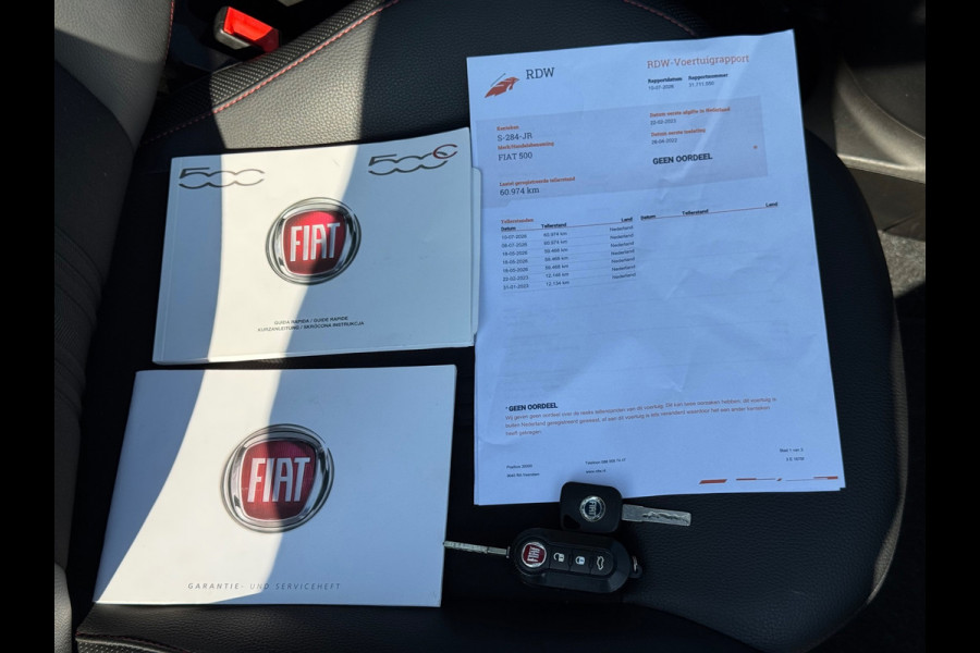 Fiat 500 1.0 Hybrid Sport 2022 PANO NAVI APK NAP!