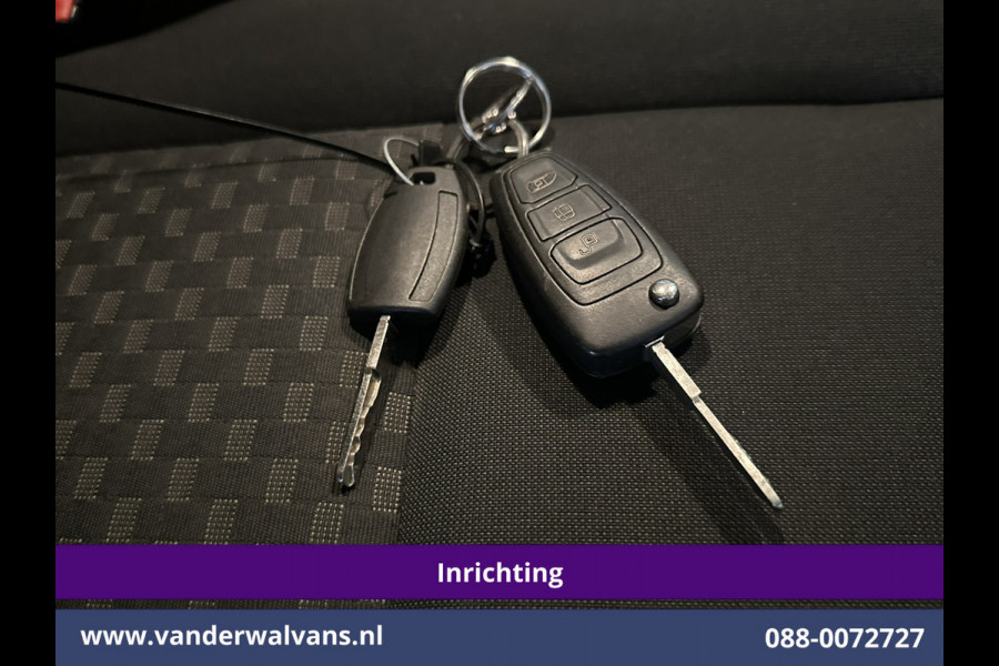 Ford Transit Custom 2.0 TDCI 130pk L2H1 Inrichting Euro6 Airco | Omvormer | Camera | LED | Android Auto | Cruisecontrol | 2800kg Trekhaak Verwarmde voorruit, Stoelverwarming, Parkeersensoren, Bijrijdersbank, Dakdragers