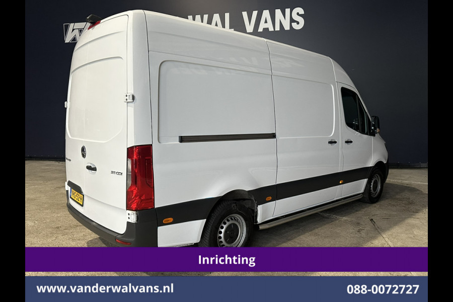 Mercedes-Benz Sprinter 311 CDI L2H2 Inrichting Oprijplaat Euro6 Airco | Omvormer | Camera | Apple Carplay | Compressor Android Auto, Sidebars