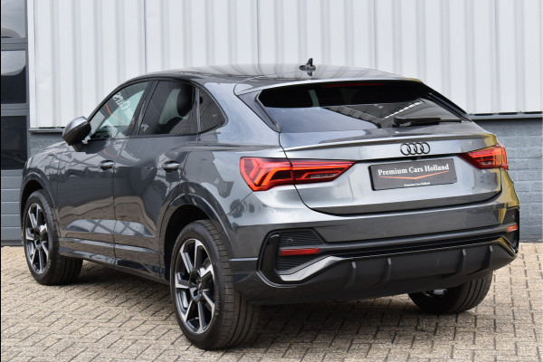 Audi Q3 Sportback 45 TFSI e S-Line Black Ed Soh 94% Navi Leder Camera Trekhaak 19 Inch