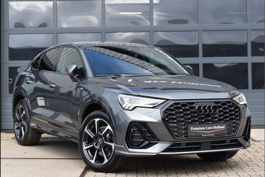 Audi Q3 Sportback 45 TFSI e S-Line Black Ed Soh 94% Navi Leder Camera Trekhaak 19 Inch