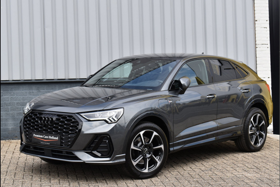 Audi Q3 Sportback 45 TFSI e S-Line Black Ed Soh 94% Navi Leder Camera Trekhaak 19 Inch