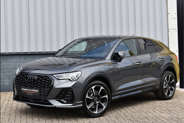 Audi Q3 Sportback 45 TFSI e S-Line Black Ed Soh 94% Navi Leder Camera Trekhaak 19 Inch