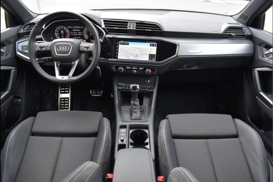 Audi Q3 Sportback 45 TFSI e S-Line Black Ed Soh 94% Navi Leder Camera Trekhaak 19 Inch