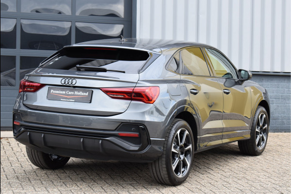 Audi Q3 Sportback 45 TFSI e S-Line Black Ed Soh 94% Navi Leder Camera Trekhaak 19 Inch